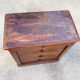 old 19th century walnut cloth maker