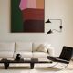 Abstract painting "late in the afternoon"