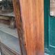 19th Century Walnut Library Display Cabinet with 1 Door