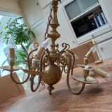 Old Dutch 6-pointed chandelier