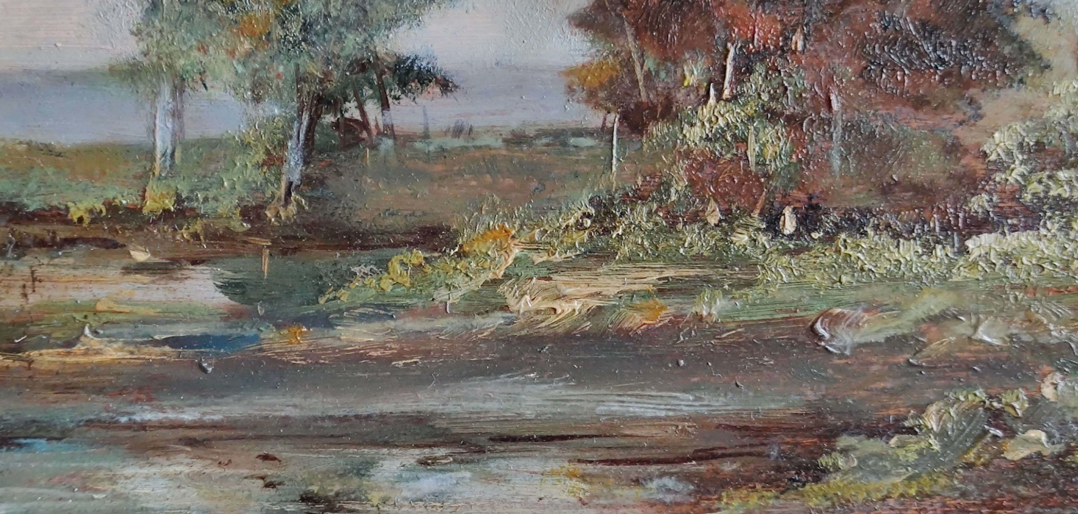 Pair of old paintings