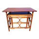Bureau en bambou et rotin