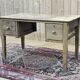 English flat desk in fir of the early twentieth century