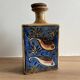 Qajar Persian pottery bottle vase