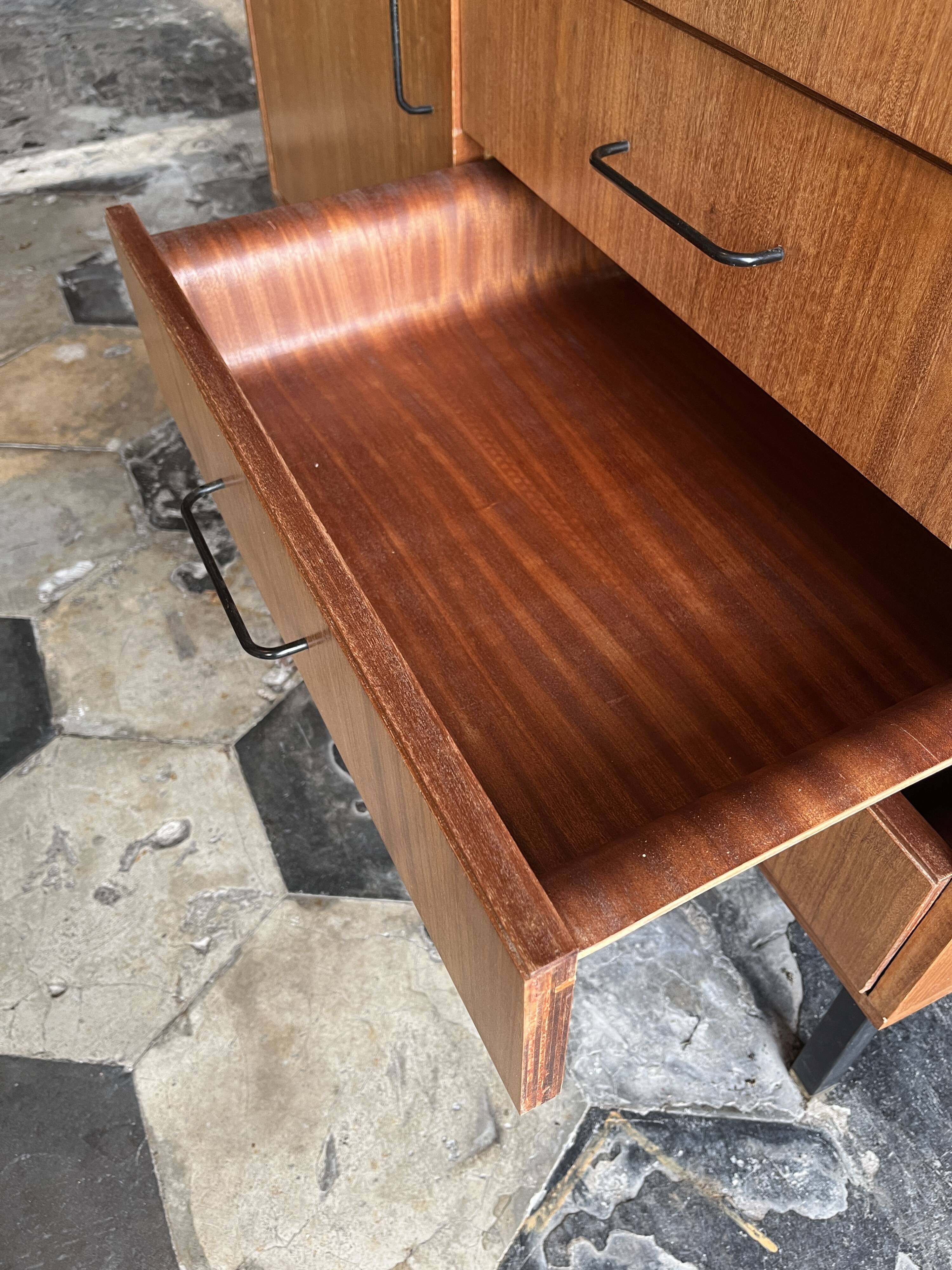 Vintage vanity dresser, mid-century modern