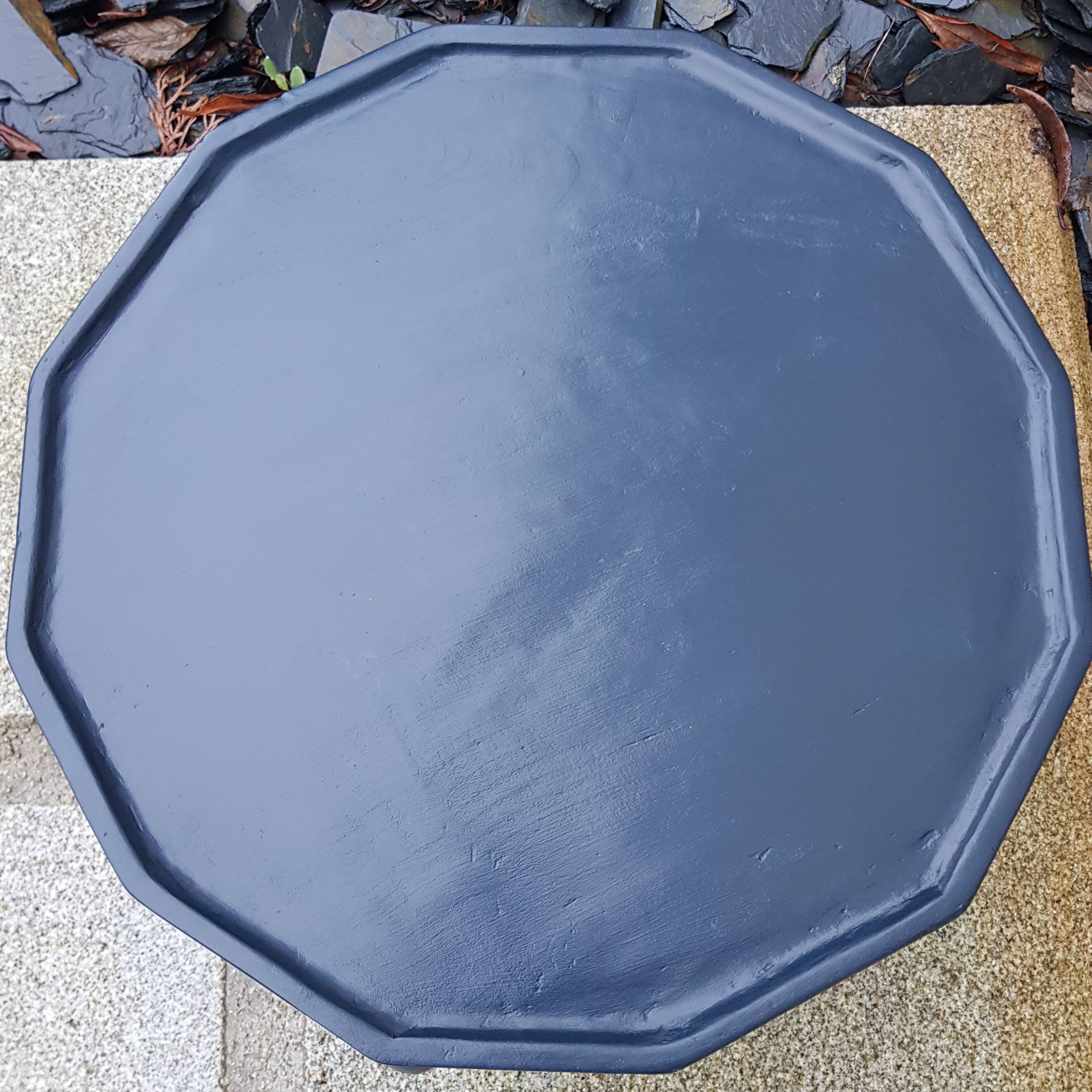 Oriental coffee table and tray