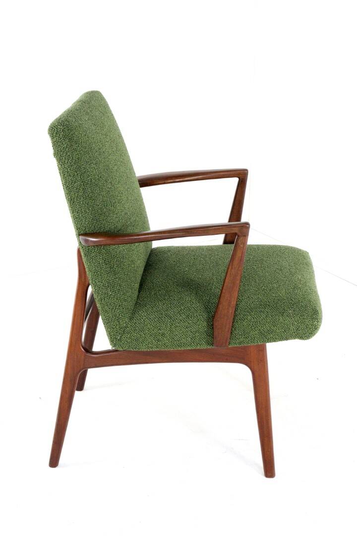 Fauteuil en teck du milieu du siècle 'Oosterhout'