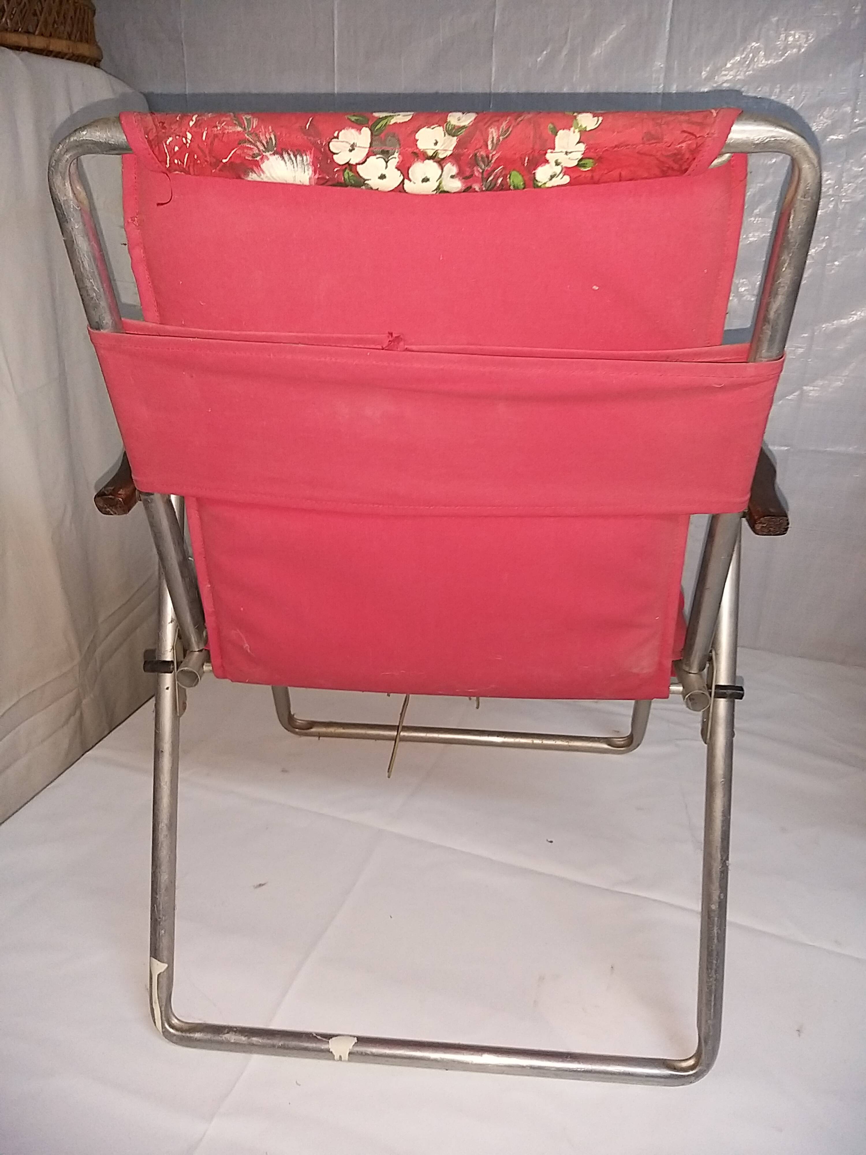 2 vintage camping chairs