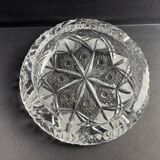 Large cut crystal ashtray – Mid-twentieth century
