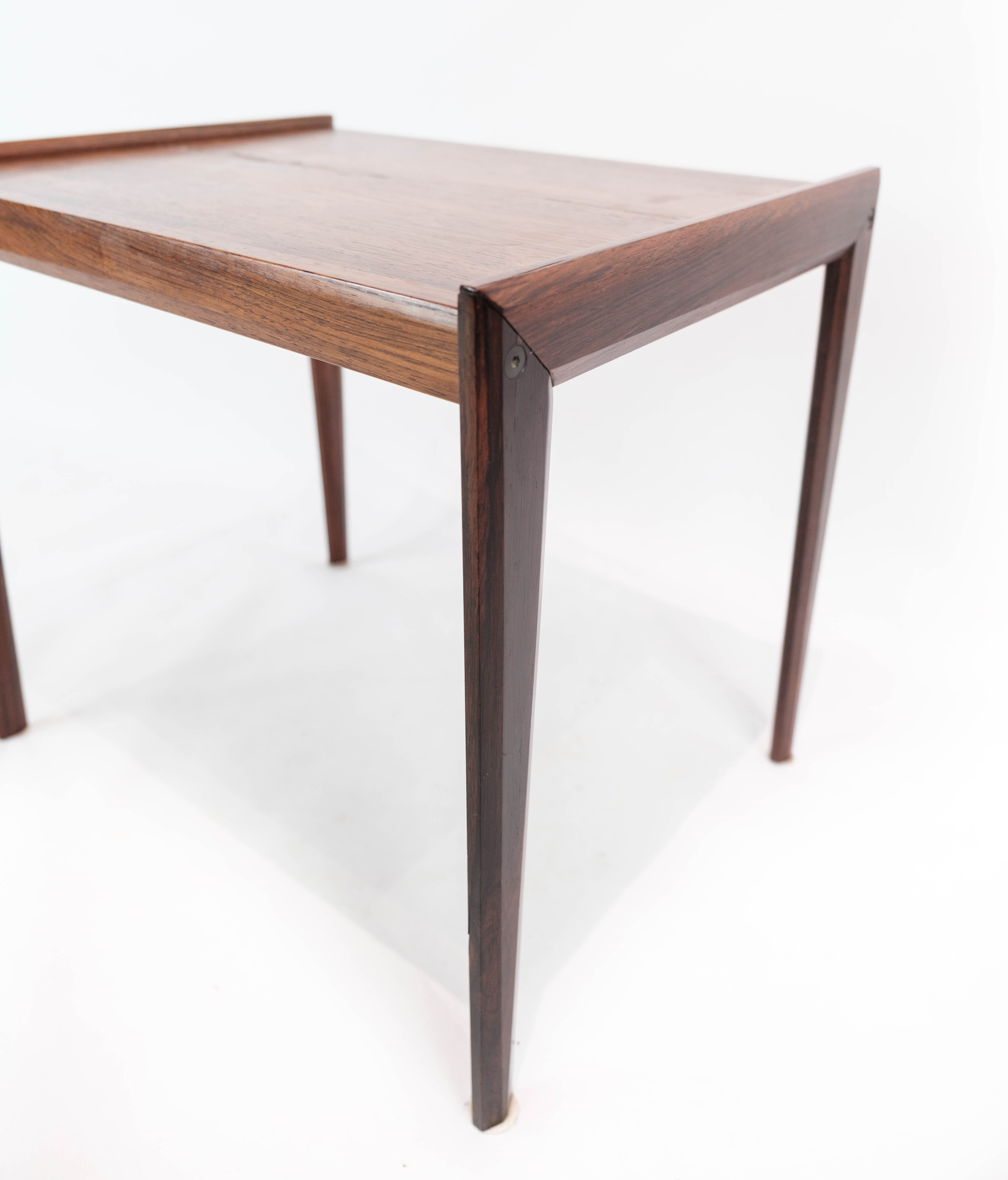 Table d’appoint en palissandre de design danois des années 1960