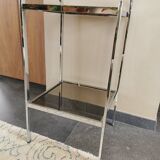 Petite étagère vintage métal chromé