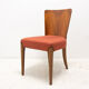 Art Deco Dining Chairs H-214 by Jindrich Halabala for ÚP Závody, 1950's