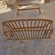 Read a vintage rattan person.