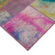 Handwoven anatolian contemporary 197 cm x 301 cm multicolor patchwork carpet
