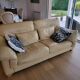STEINER LEATHER SOFA