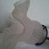 Art deco tulip wall sconce