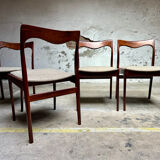 Set of 4 Vintage Dining Chairs by AWA – 1960s