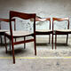 Set of 4 vintage dining chairs by AWA – 1960s