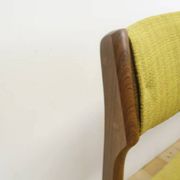 Ensemble de 8 chaises en palissandre, années 1960