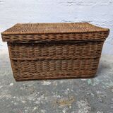 Large wicker trunk