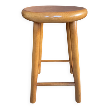 Vintage solid wood stool