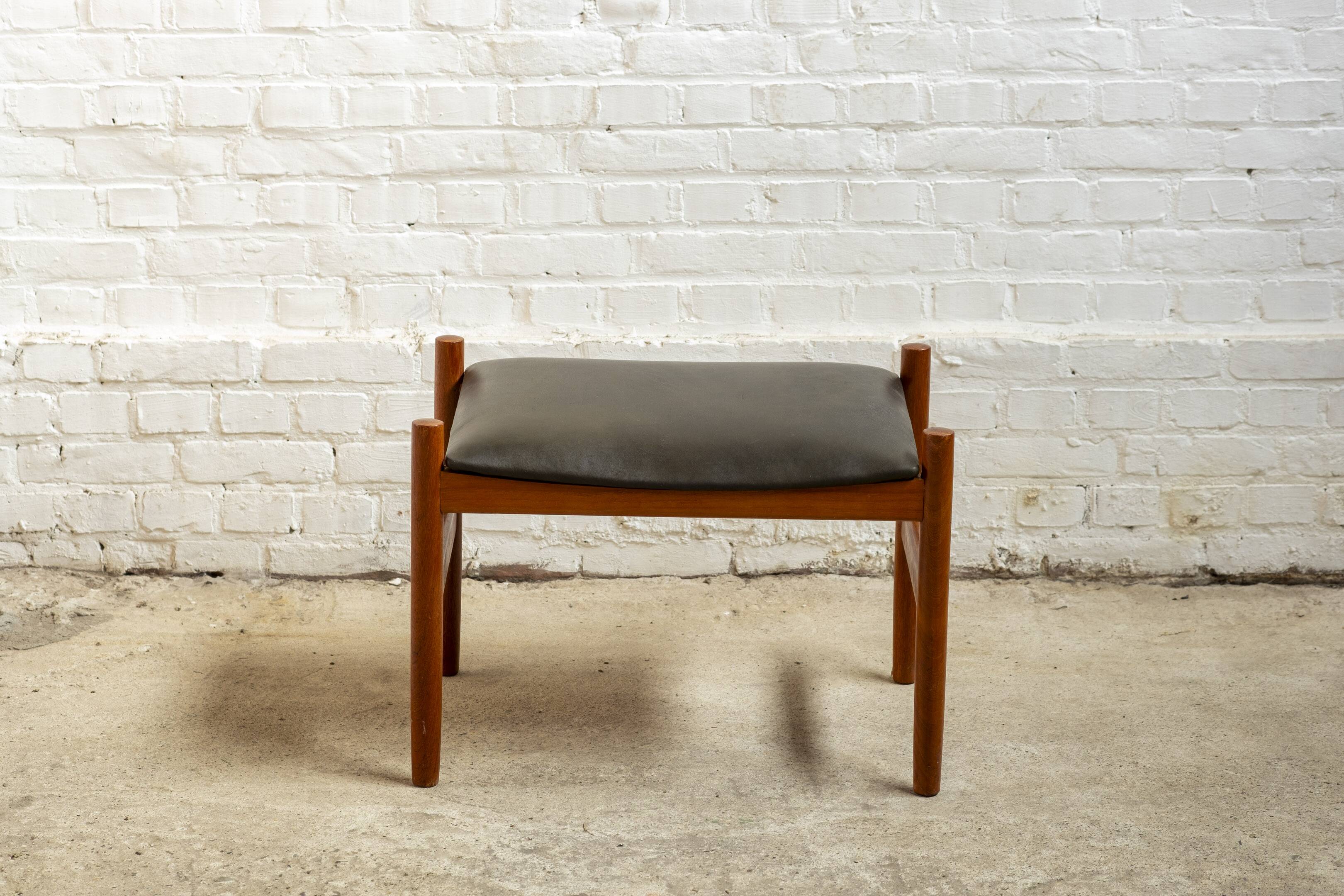 Hugo Frandsen Ottoman by Spøttrup, 1960s Denmark