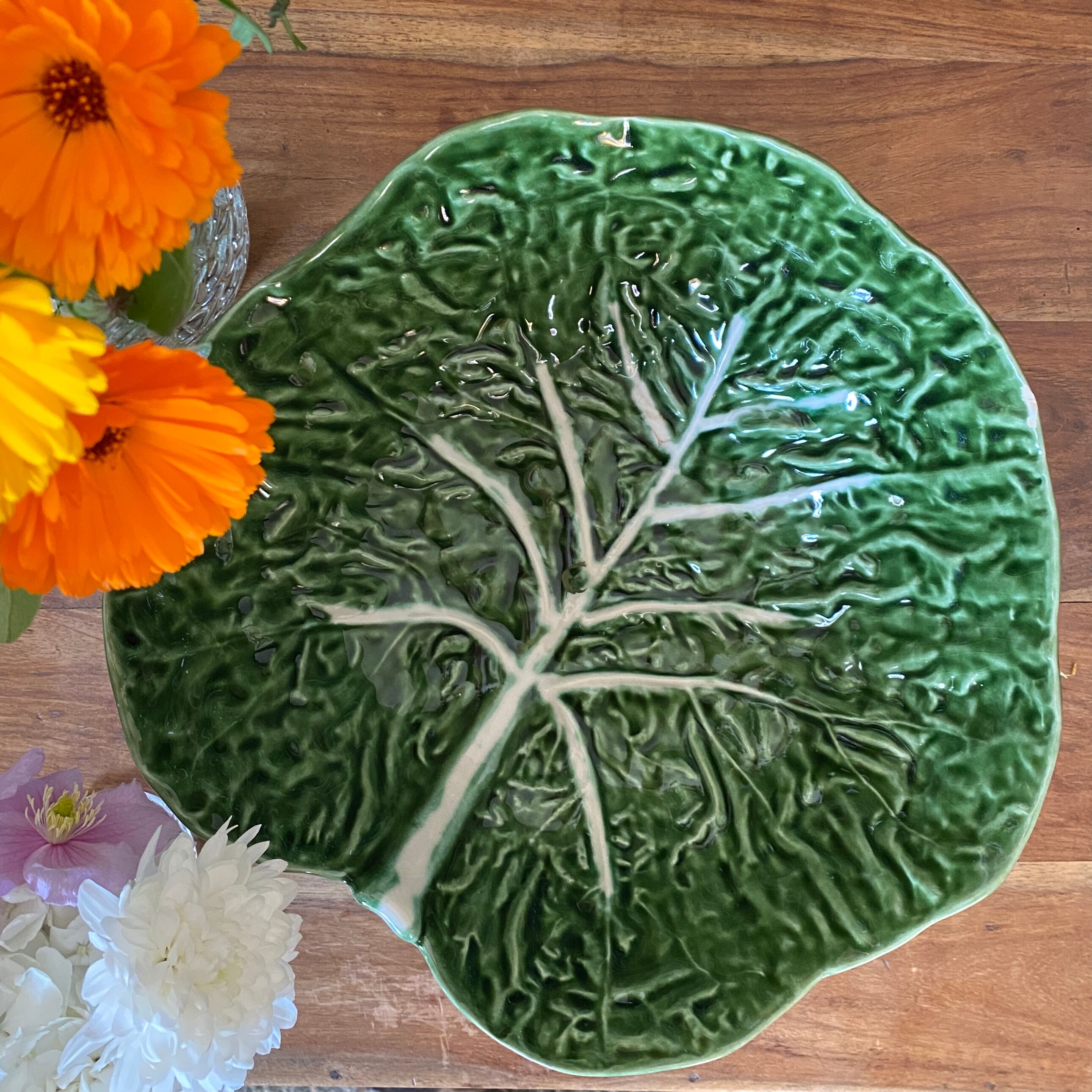 Vintage slurry salad bowl