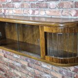 Renovated art deco showcase to hang on wall