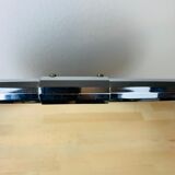 Round mirror chrome strapping 60 cm 70s