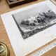New York, USA, vintage engraving, printed in 1841.