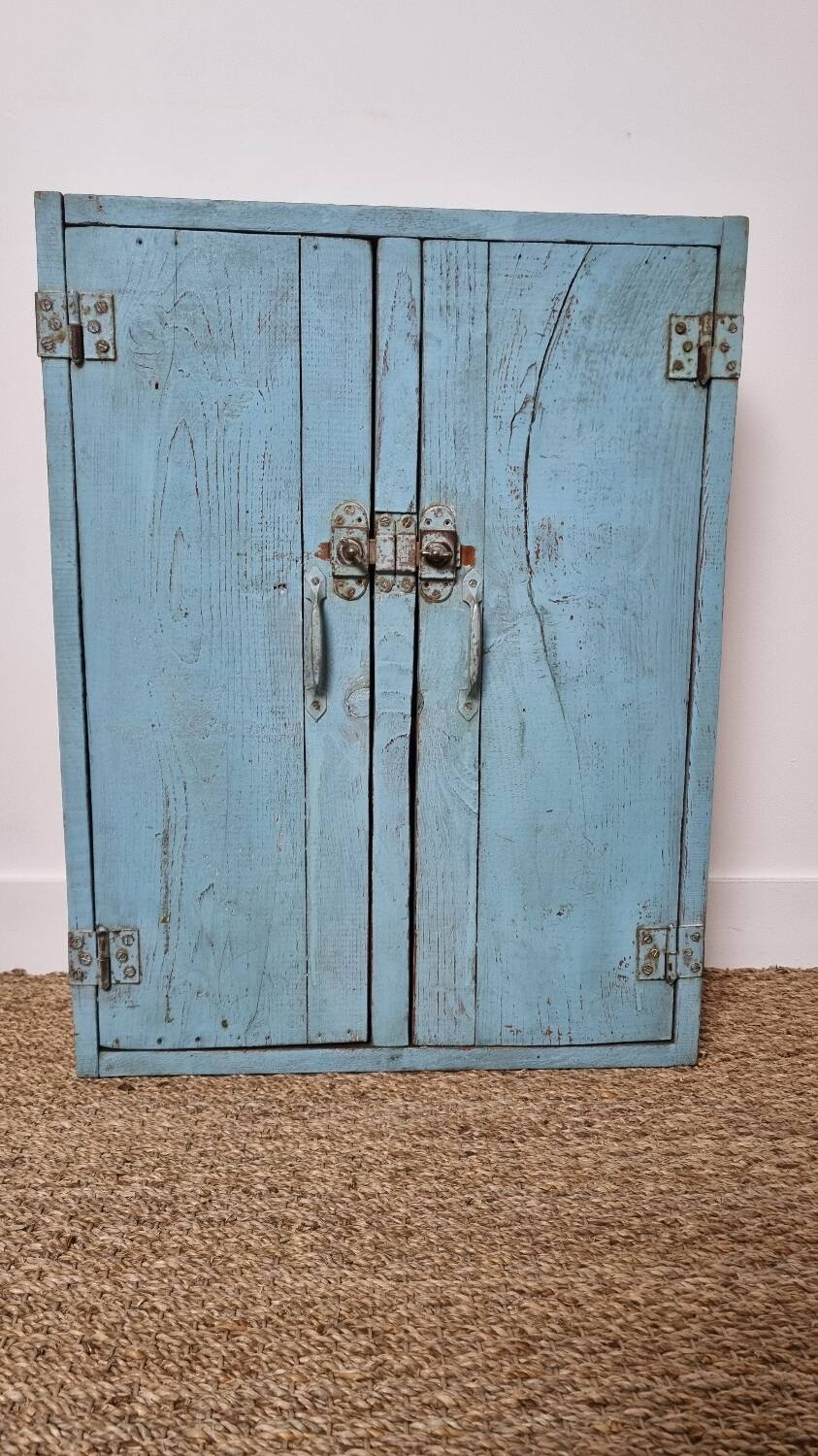 Workshop furniture small old cabinet