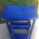 Foldable stepladder in small shelf