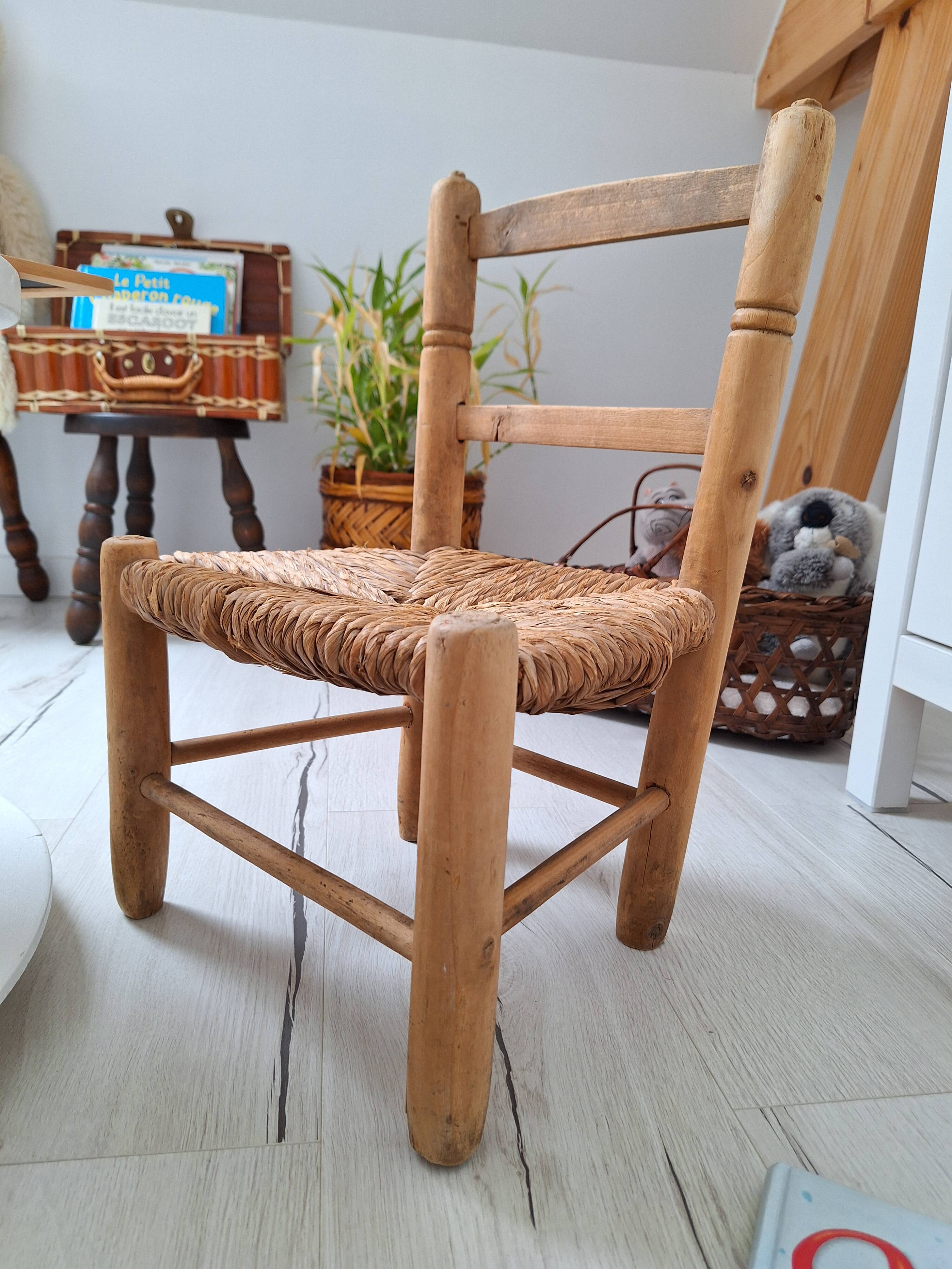 Vintage children's chair