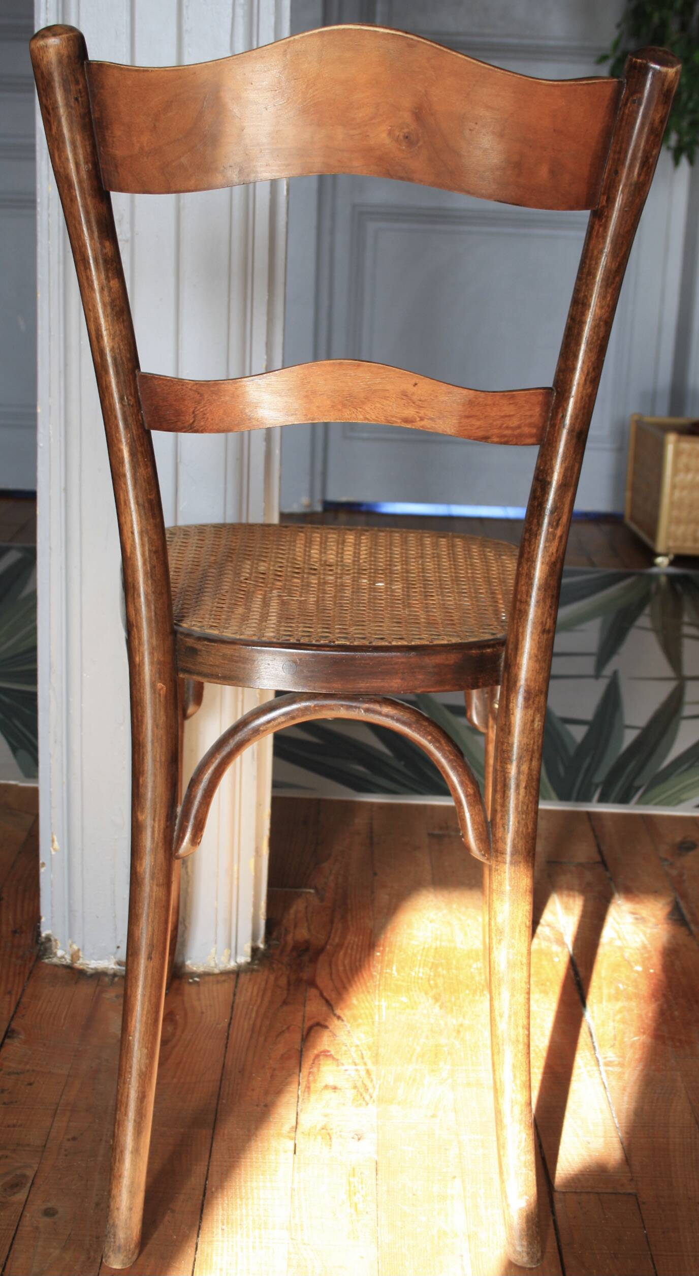 Baumann cannage bistro chair