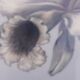 Royal Copenhagen Porcelain Vase painted with the trumpet flower.