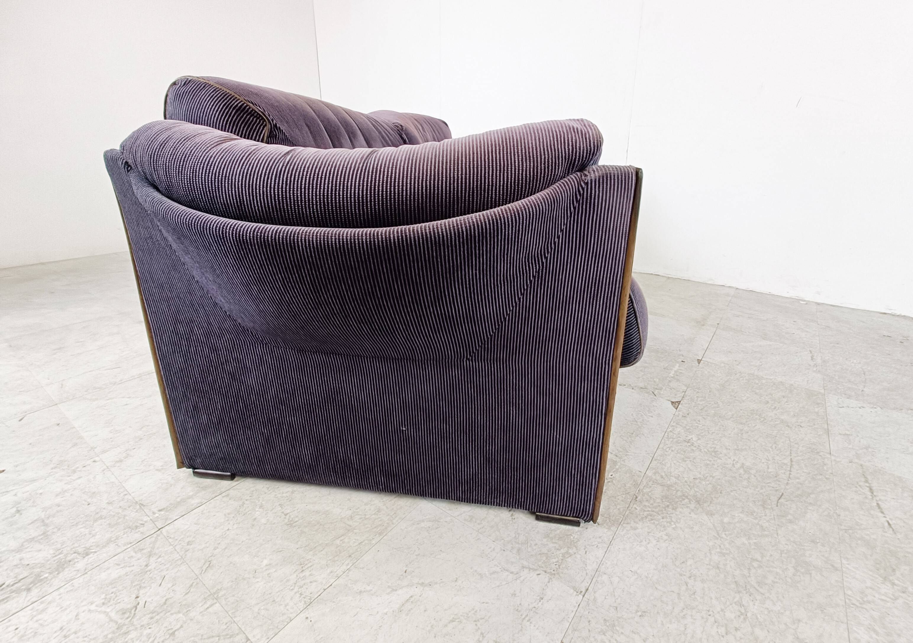 Pair of DUC sofas by Mario Bellini for Cassina, 1970s