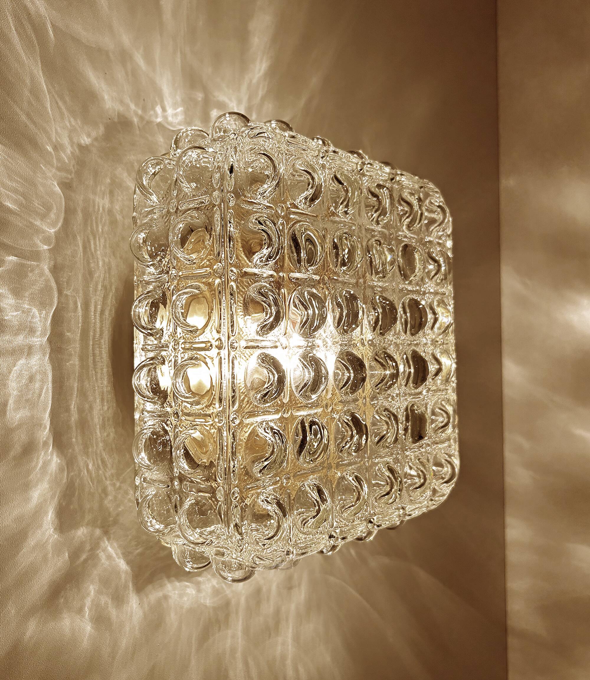 Vintage Glass Bubble Ceiling Light