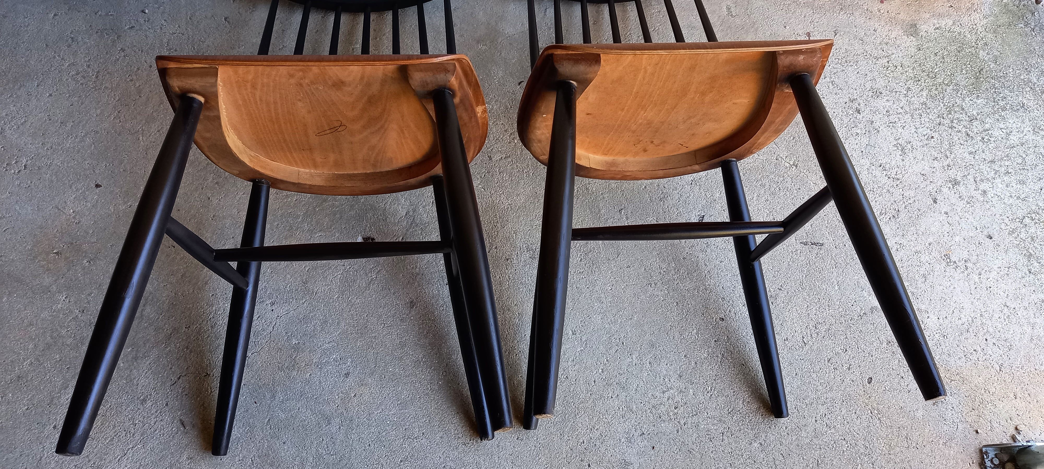 Chaises fanett d'Ilmari Tapiovaara