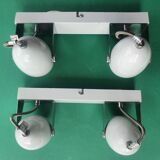 Paire d'appliques spots vintage