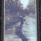 Old photograph from 1920 signed by Alexandre Bourgault, an Orientalist.