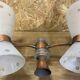 Double wall lamp