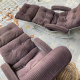 Pair of Lama rocking-chair chair