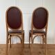 Lot de 2 chaises de bistrot Baumann anciennes