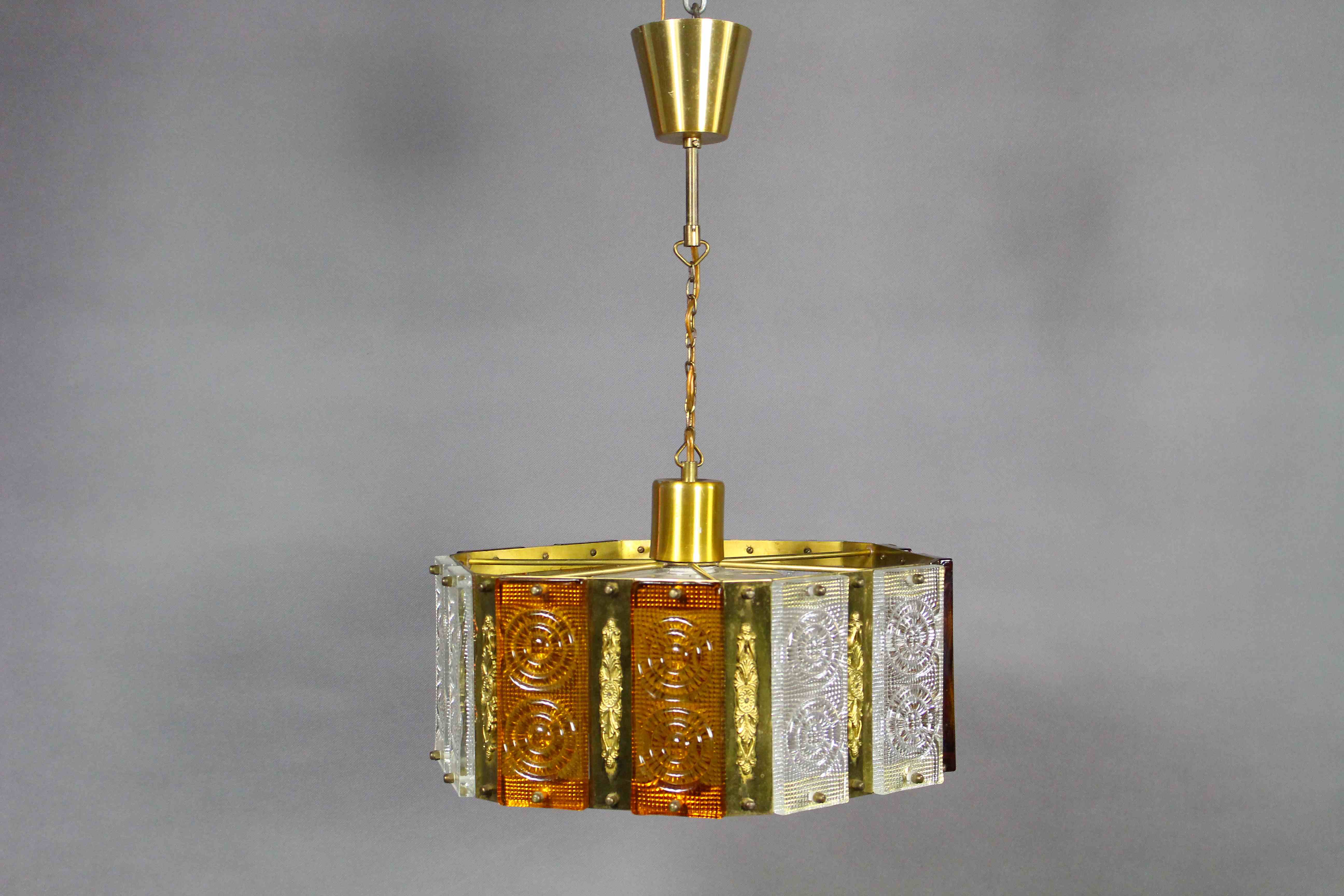 Danish pendant lamp by Vitrika, 1960s