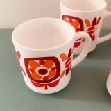 Set of 4 MOBIL mugs