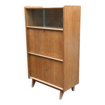 Scandinavian Mid Century Modern secretary in oak 1960