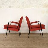 Restored vintage armchair