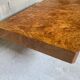 Table basse loupe d’orme Roche Bobois vintage 70s