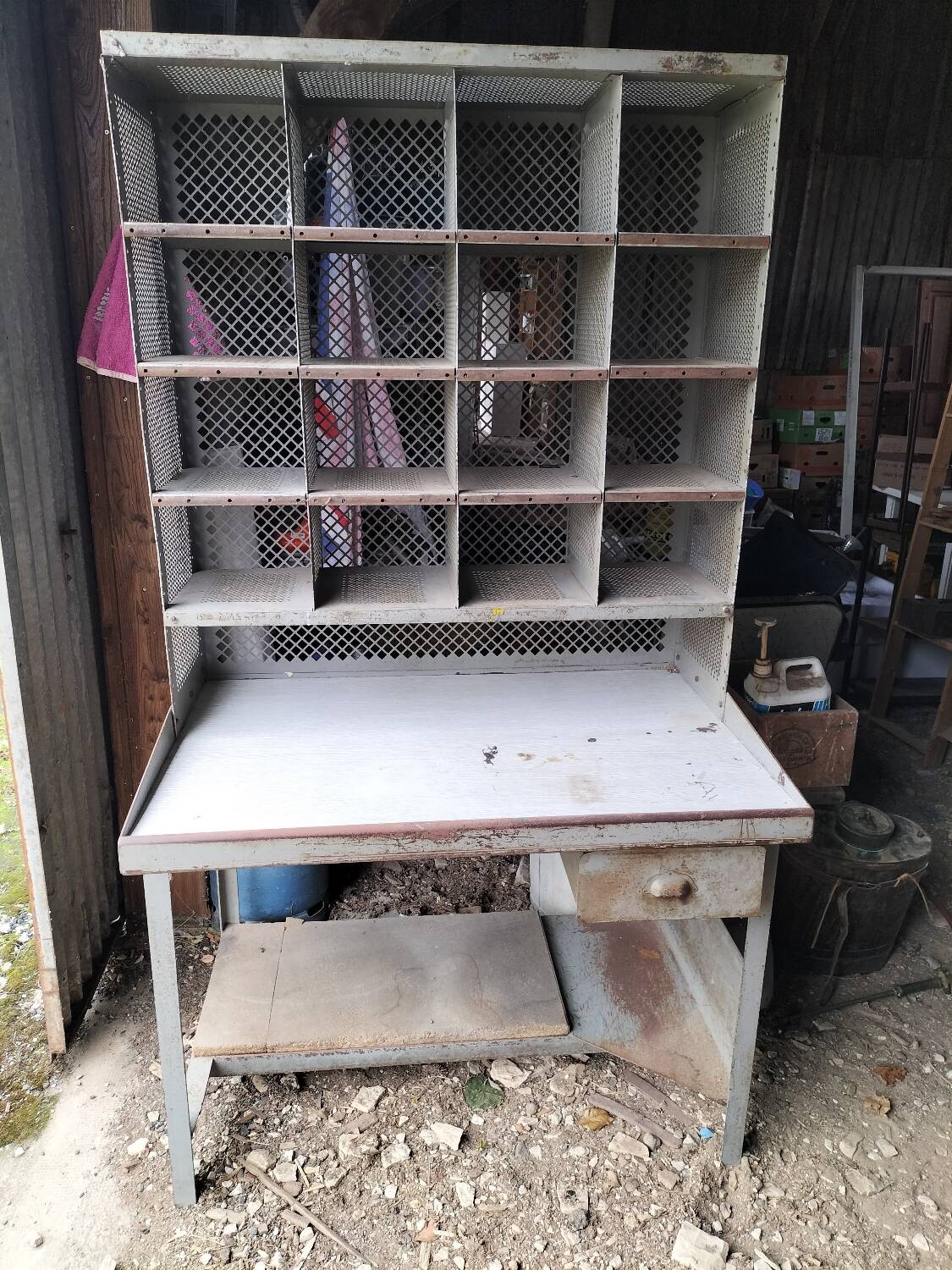 Postal sorting furniture