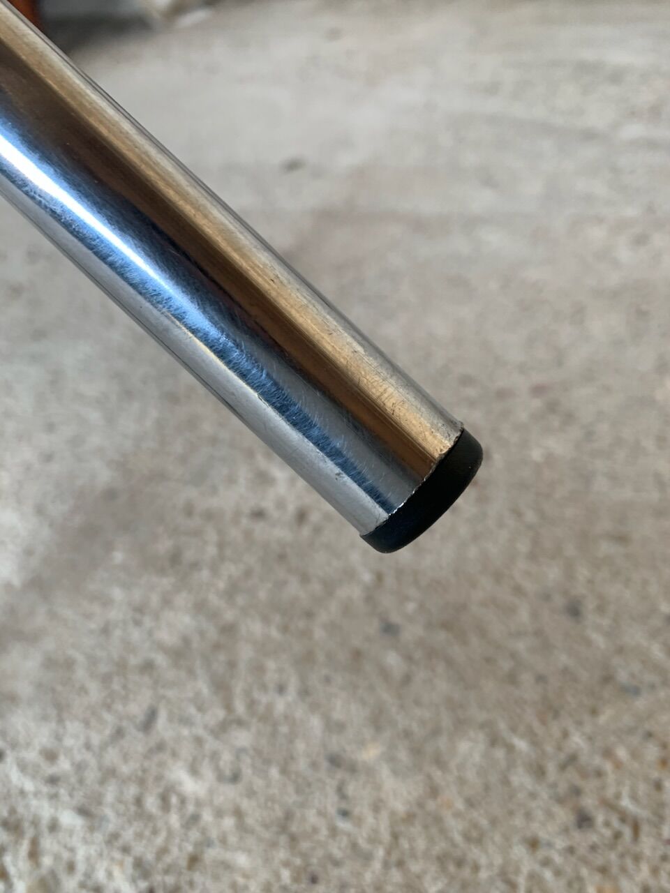 Vintage industrial metal and wood stool with adjustable swivel seat, 1960's